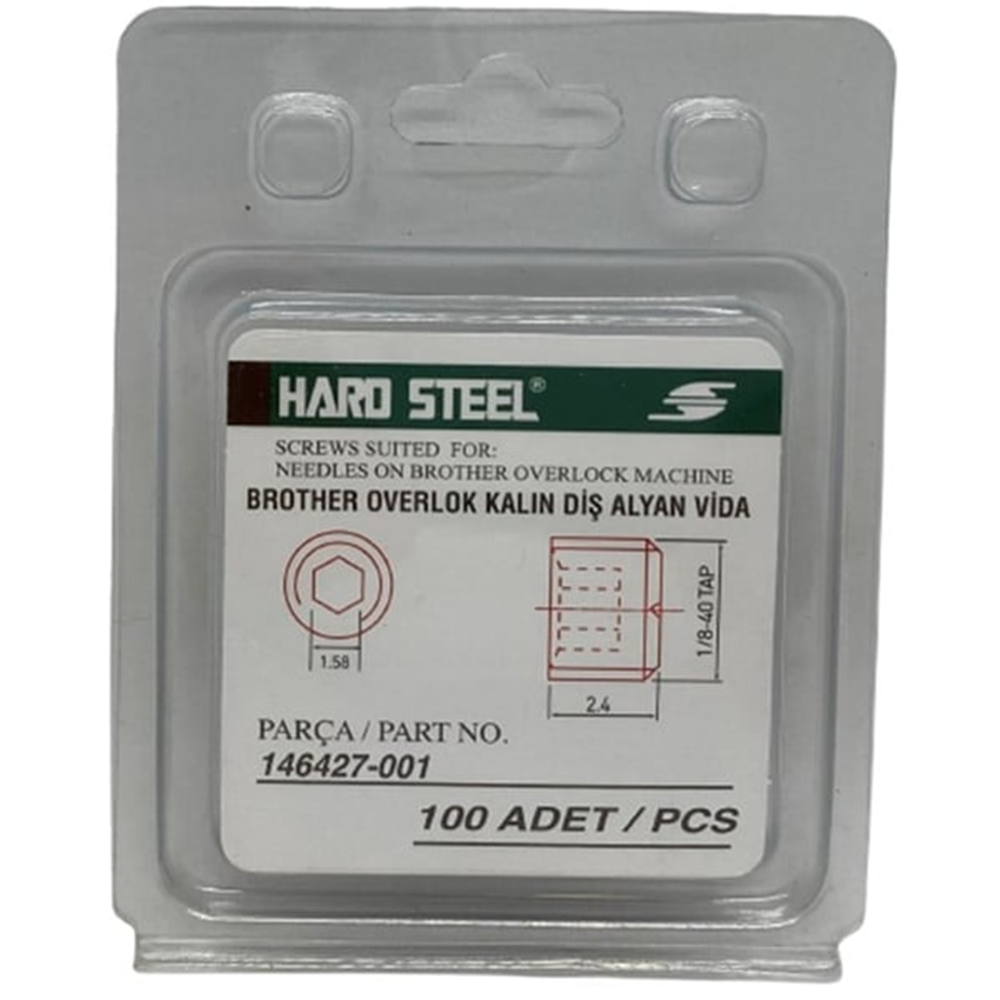 Alyan İğne Vidası (Kalın Diş) / 146427