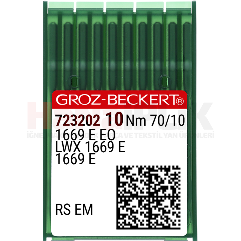 Etek Baskı Makine İğnesi / 1669E EO/1715E/LWX1669E 70/10 (RS EM) (723202)