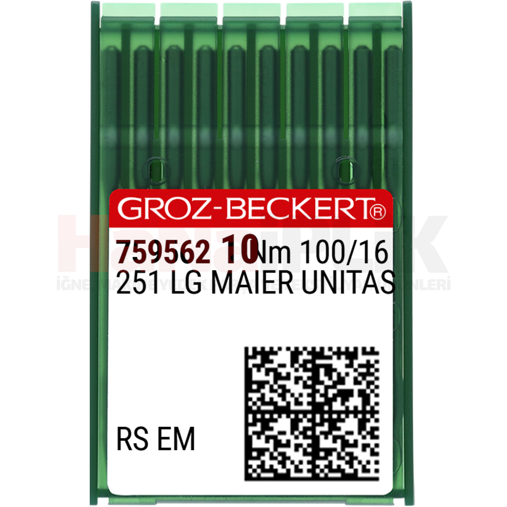 Etek Baskı İğnesi / 251LG 100/16 (RS EM) (759562)