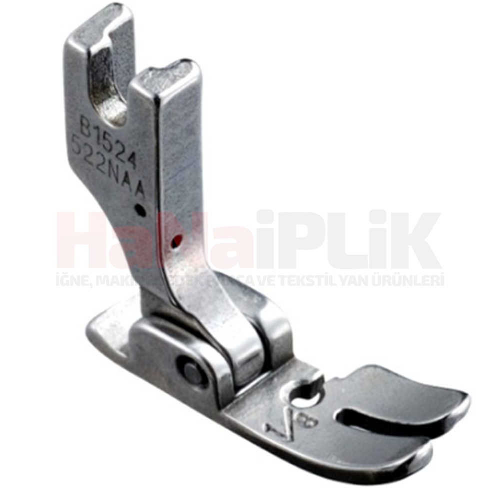 Düz Makine Bıçaklı Ayak 1/8 / B1524-522-NAA
