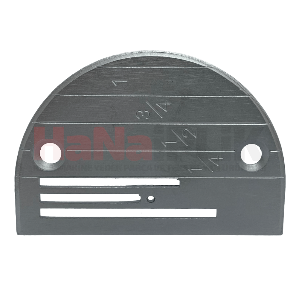 Düz Makine Plakası / B22