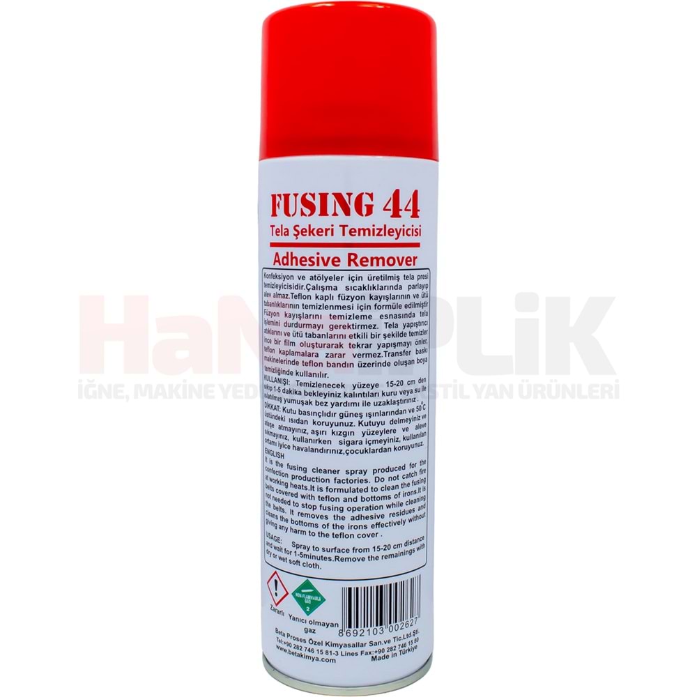 Fusing 44 Tela Temizleme Sprey 500ML