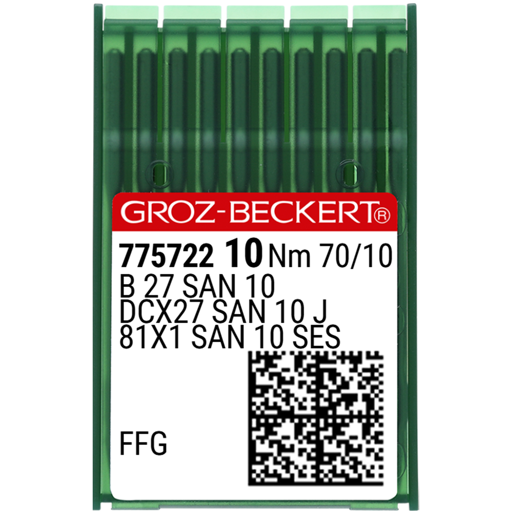 Overlok Dikiş İğnesi (SAN10 Bilye Uçlu) / DCX27 (SAN10) 70/10 (FFG/SES) (775722)