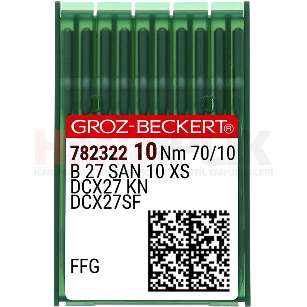 Overlok Dikiş İğnesi (SAN10 XS Daha Hassas) / DCX27 (SAN10 XS) 70/10 (FFG/SES) (782322)
