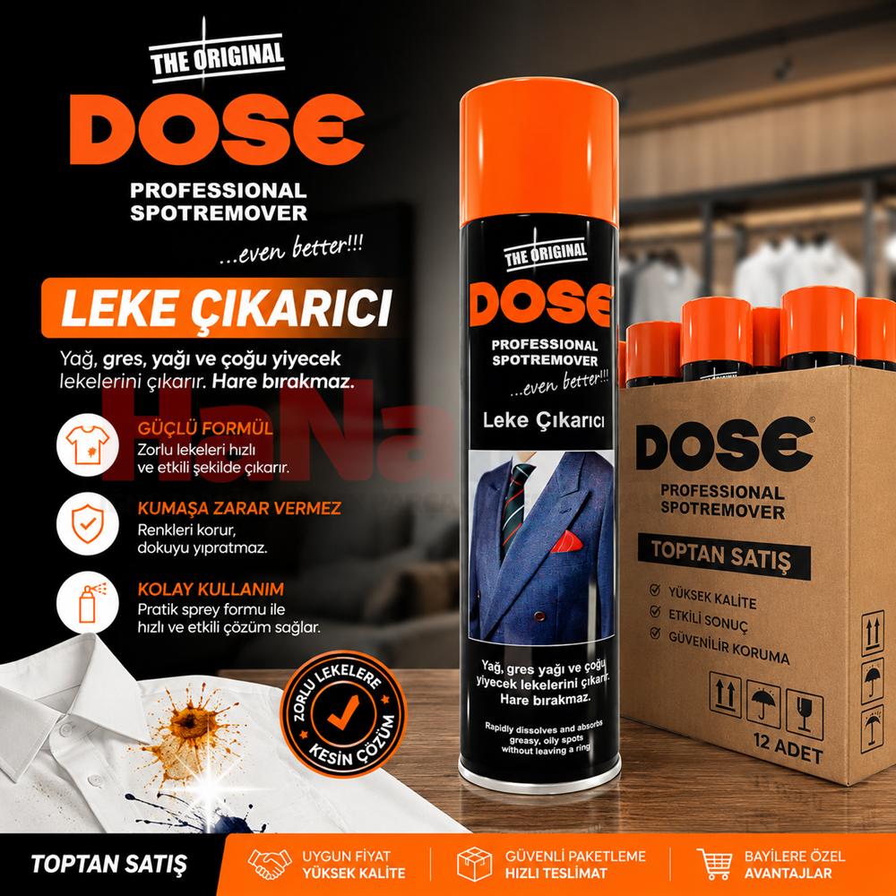 Dose Sprey Leke Çıkarıcı Sprey 400ML