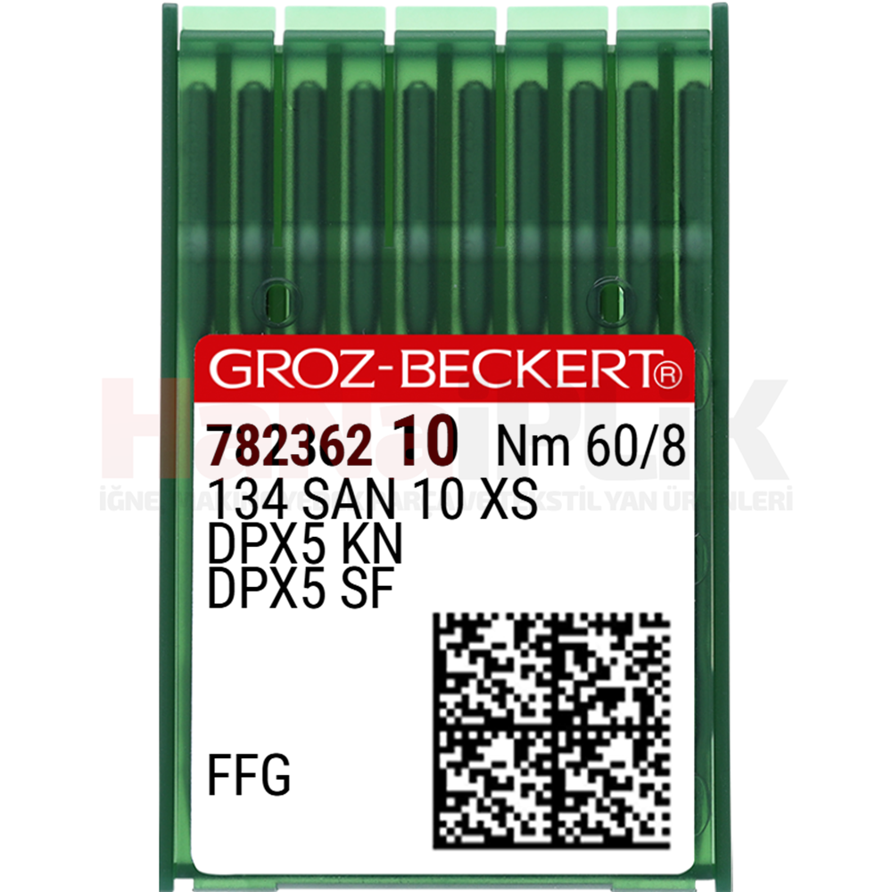 Düz Makine Kalın Dip (SAN10 XS Daha Hassas) Dikiş İğnesi / DPX5 (SAN10 XS) 60/8 (FFG/SES) (782362)