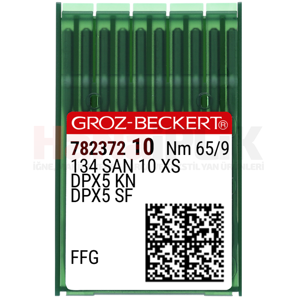 Düz Makine Kalın Dip (SAN10 XS Daha Hassas) Dikiş İğnesi / DPX5 (SAN10 XS) 65/9 (FFG/SES) (782372)