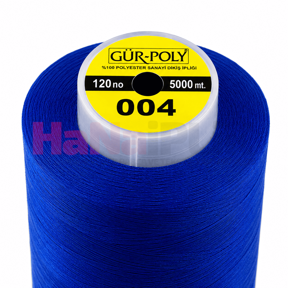 Gür-Poly (G0004) Renkli 120NO Dikiş İpliği 5000MT.