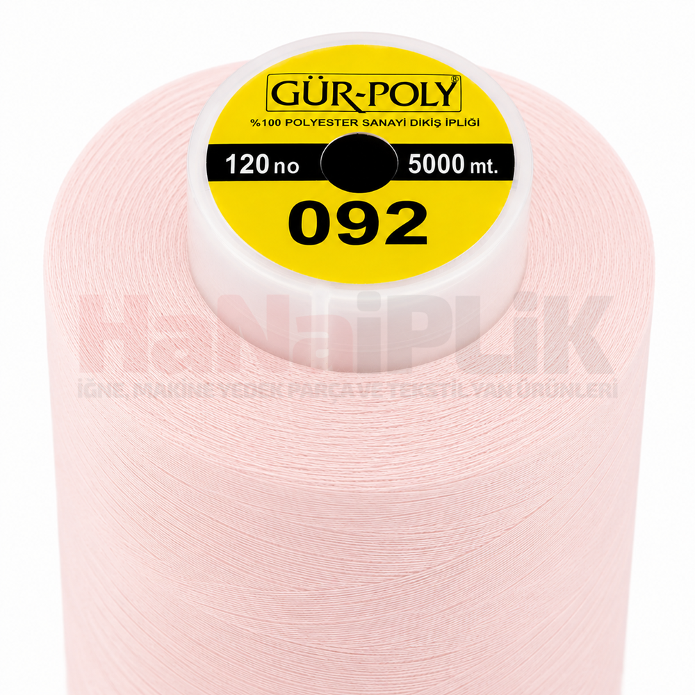 Gür-Poly (G0092) Renkli 120NO Dikiş İpliği 5000MT.