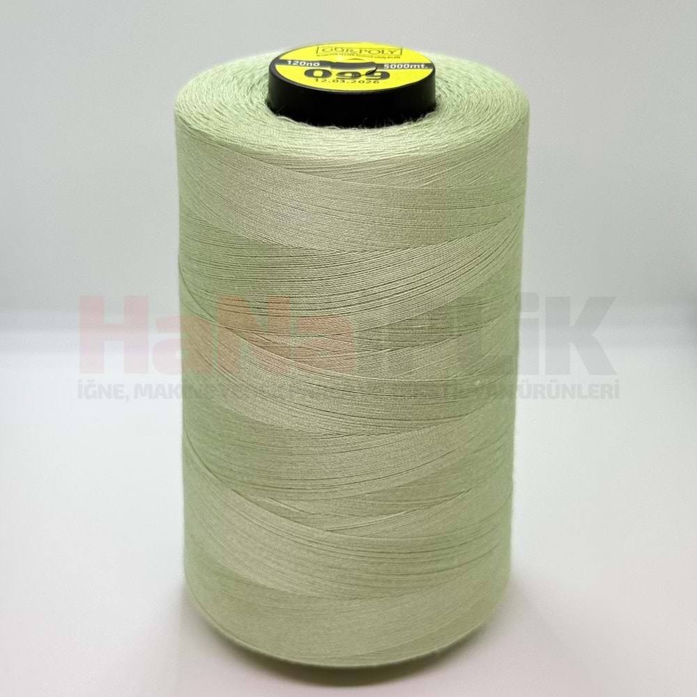 Gür-Poly (G0099) Renkli 120NO Dikiş İpliği 5000MT.