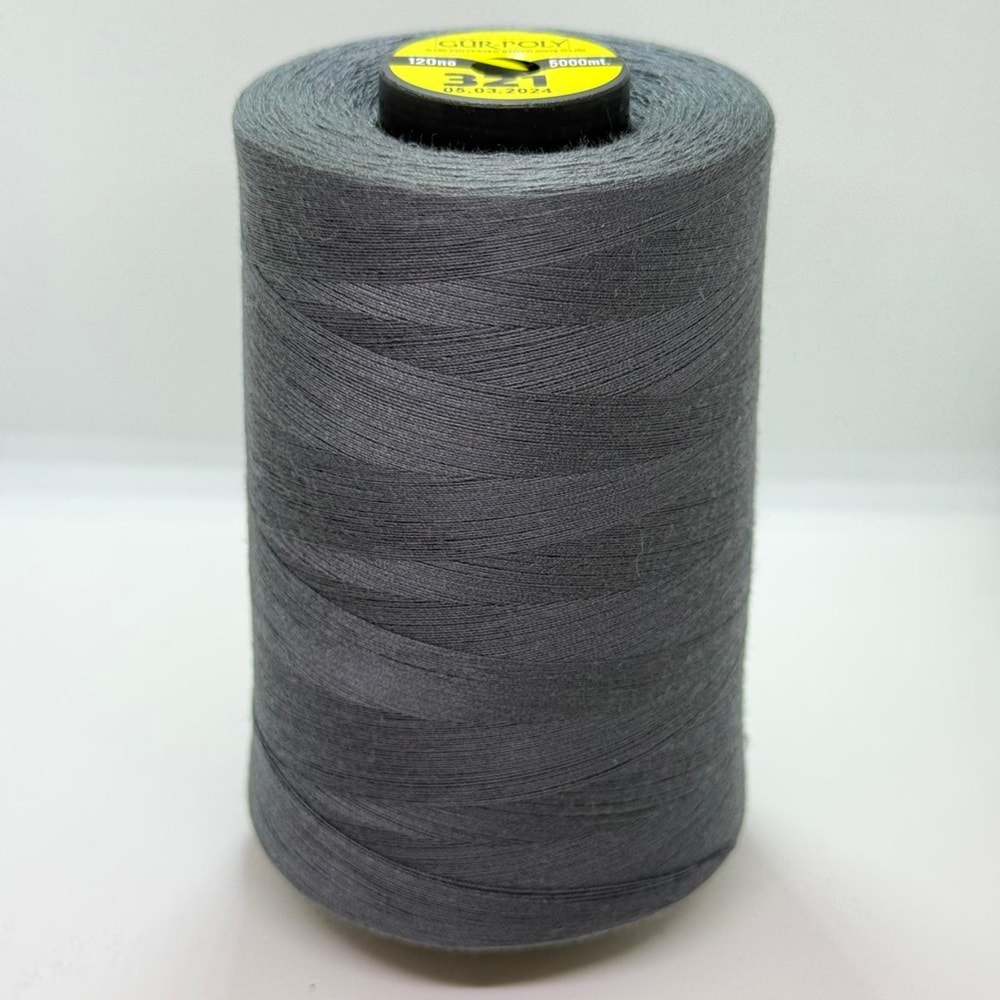 Gür-Poly (G0321) Renkli 120NO Dikiş İpliği 5000MT.