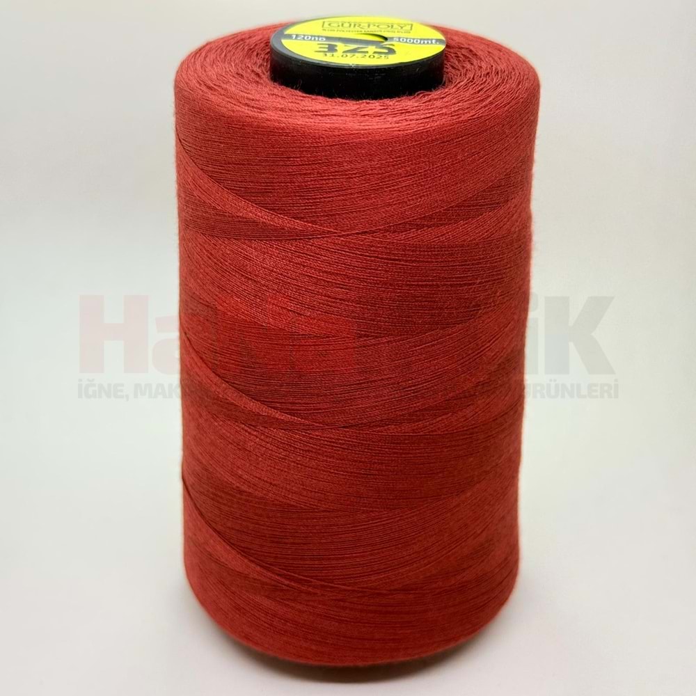 Gür-Poly (G0325) Renkli 120NO Dikiş İpliği 5000MT.