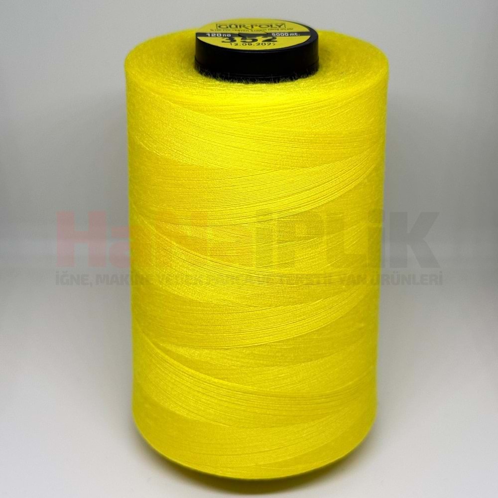Gür-Poly (G0352) Renkli 120NO Dikiş İpliği 5000MT.
