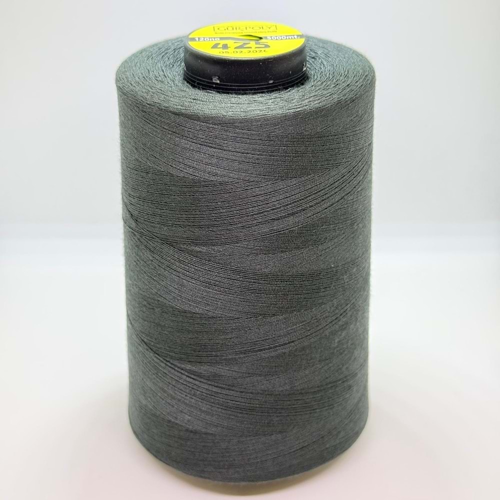 Gür-Poly (G0425) Renkli 120NO Dikiş İpliği 5000MT.