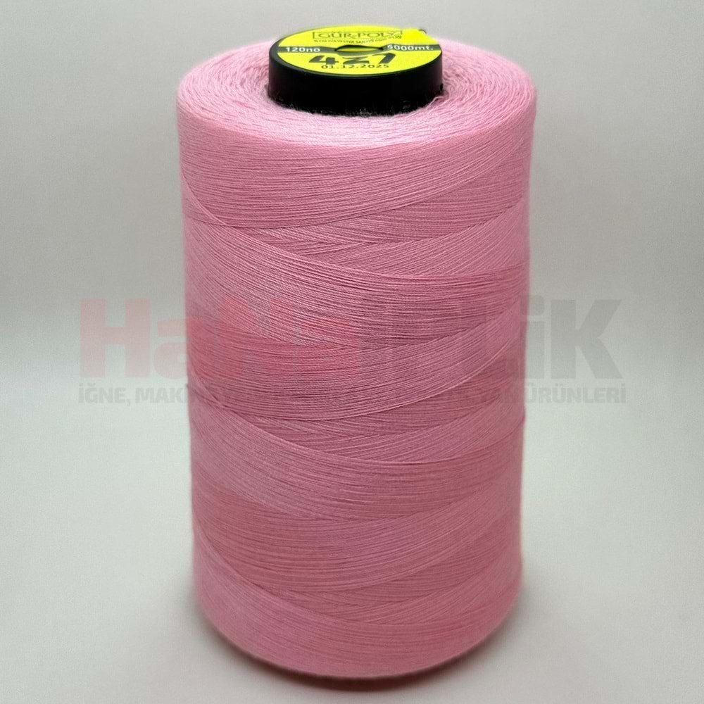 Gür-Poly (G0427) Renkli 120NO Dikiş İpliği 5000MT.