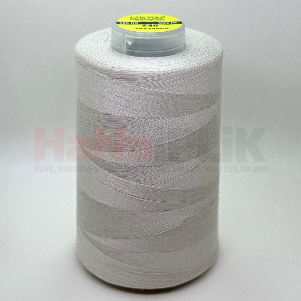 Gür-Poly (G0449*) Renkli 120NO Dikiş İpliği 5000MT.