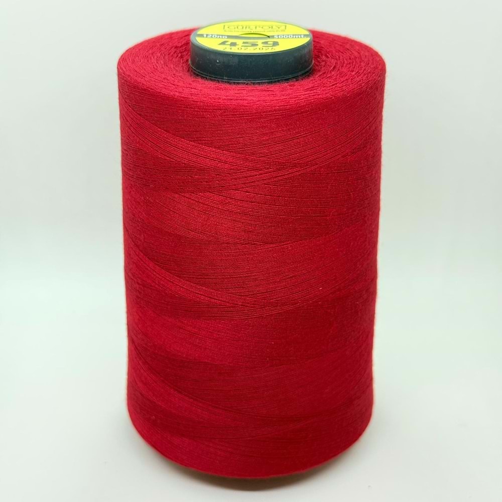 Gür-Poly (G0459) Renkli 120NO Dikiş İpliği 5000MT.