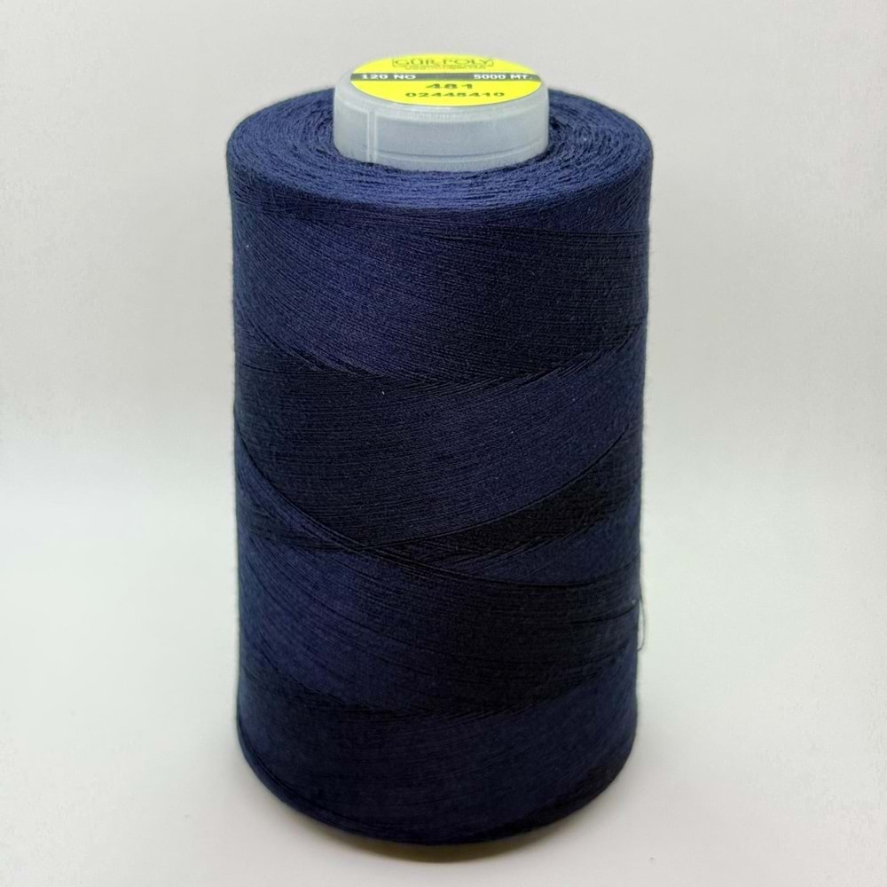 Gür-Poly (G0461) Renkli 120NO Dikiş İpliği 5000MT.