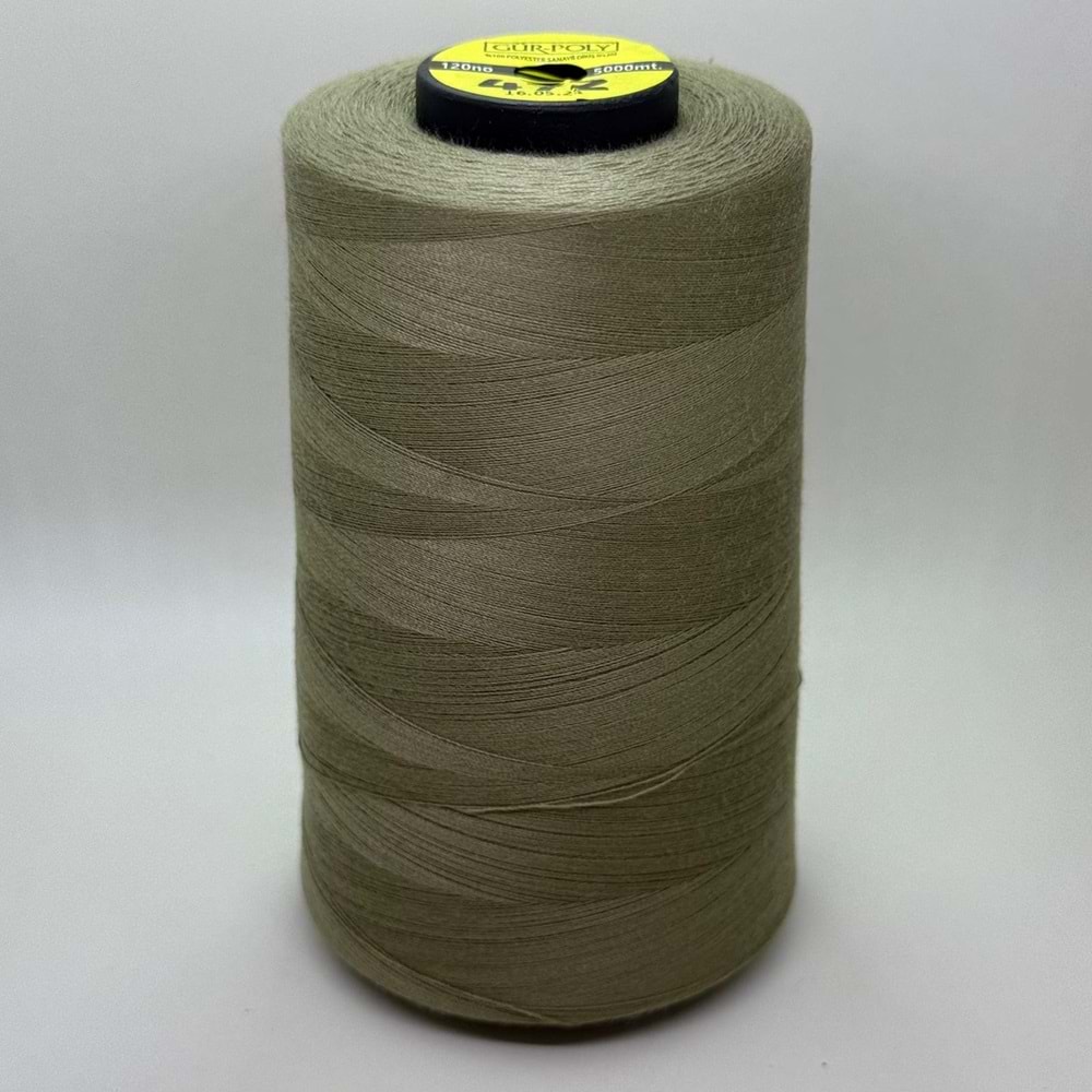 Gür-Poly (G0472) Renkli 120NO Dikiş İpliği 5000MT.