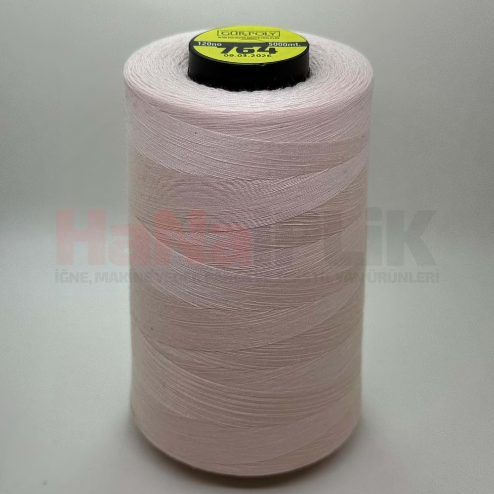 Gür-Poly (G0764) Renkli 120NO Dikiş İpliği 5000MT.