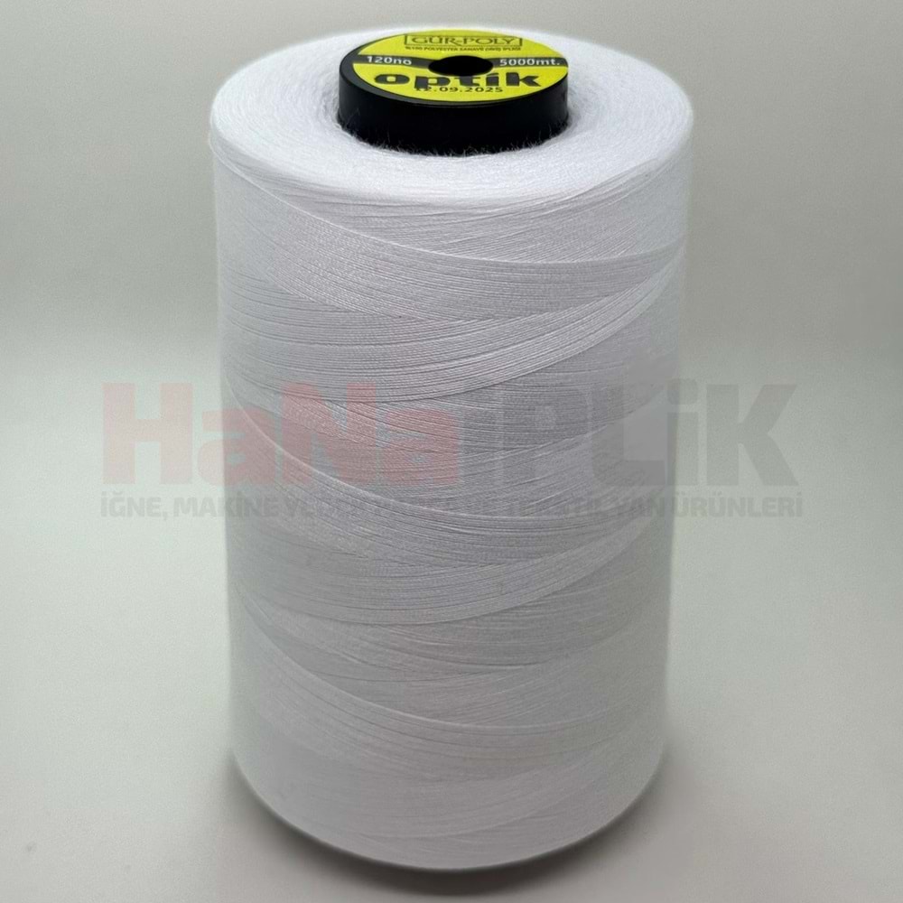 Gür-Poly (GOPTİK) 120NO Dikiş İpliği 5000MT.