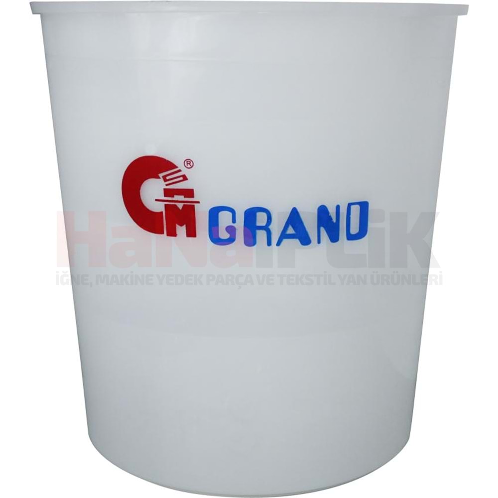 Grand İplik Temizleme Makinası Plastik Kovası / 183-02