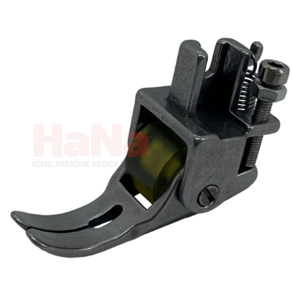 Düz Makine İki Ucu Eşit Sarı Teker Ayak / HS-GL01