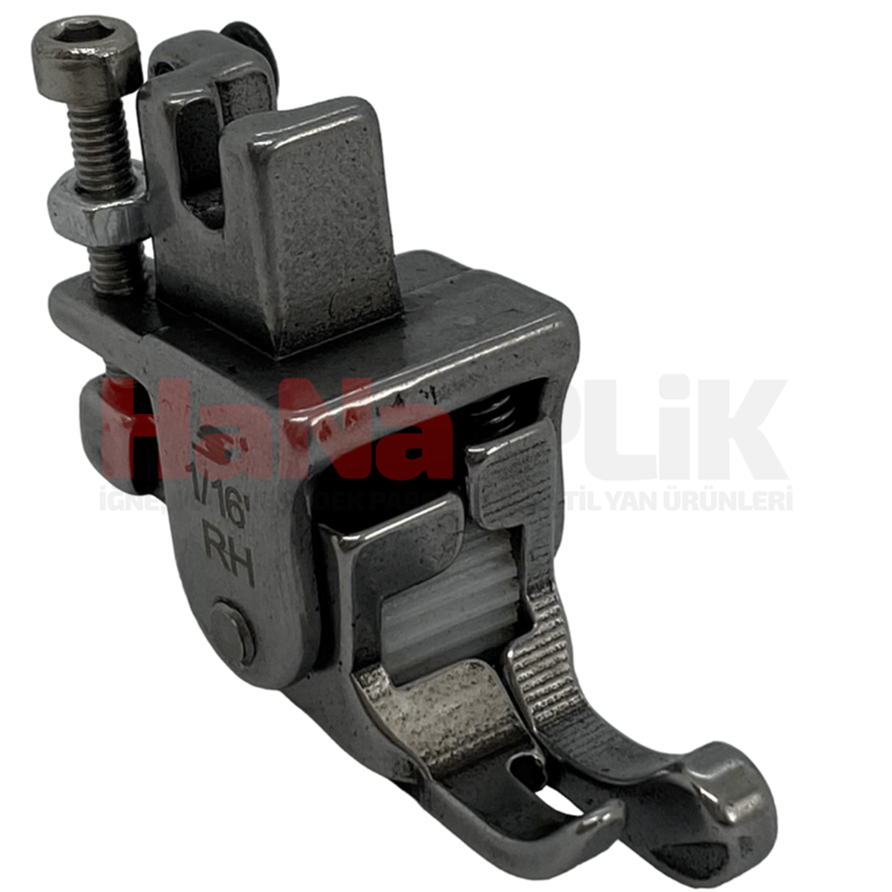 Düz Makine Sağ Çima Beyaz Teker Ayak / HS-GL13 1/16RH