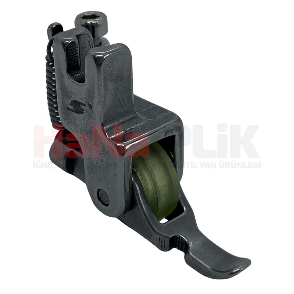 Düz Makine Fermuar Sol İçe Bakan Sarı Teker Ayak / HS-GL14 Hst