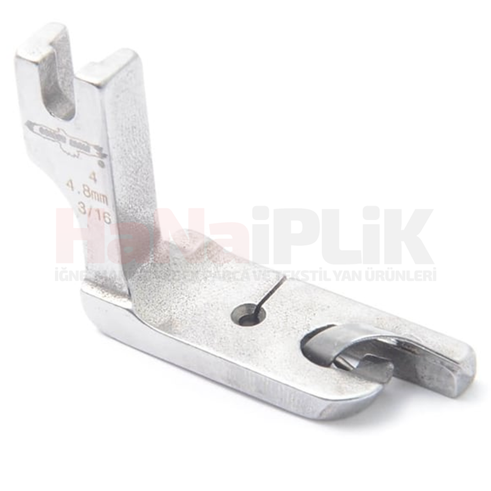 Düz Makine Kıvırma Ayak (4.8mm) 3/16
