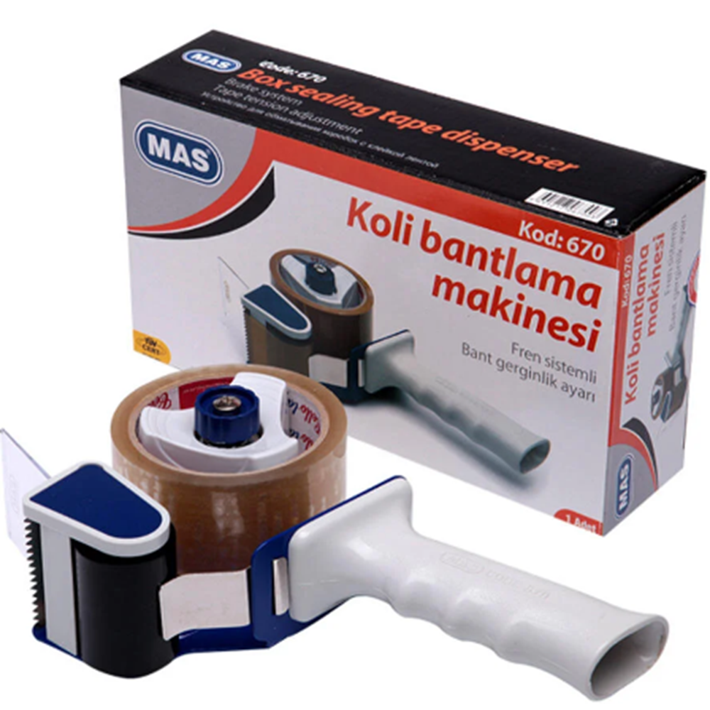 Koli Bant Makinası Dar 50mm / MAS-670