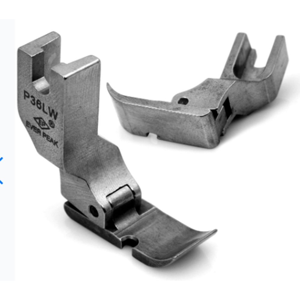 Düz Makina Fermuar Ayak Geniş (10mm) / P36LW