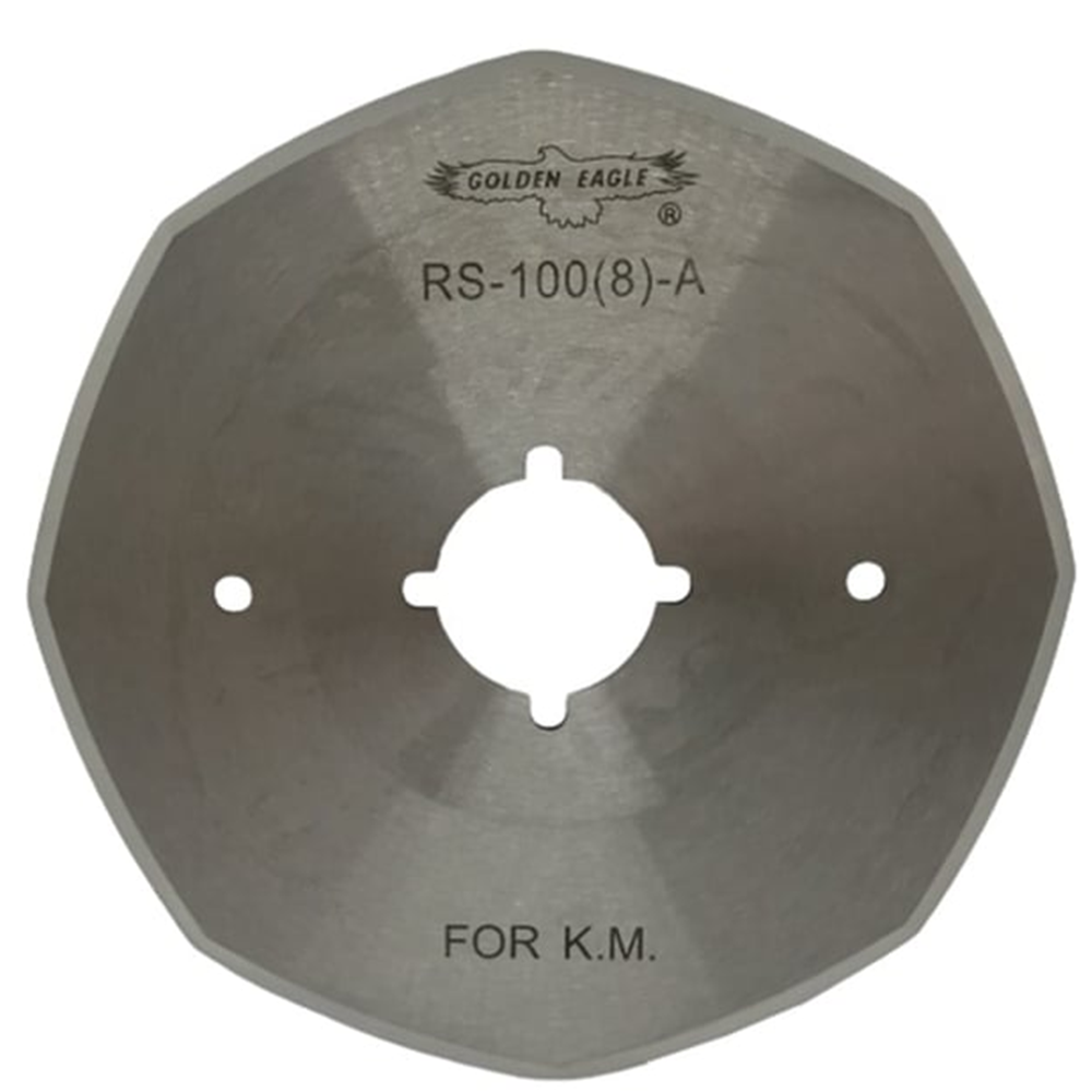 Yuvarlak Kesim Motor 8 Köşe Bıçak / RS-100(8)
