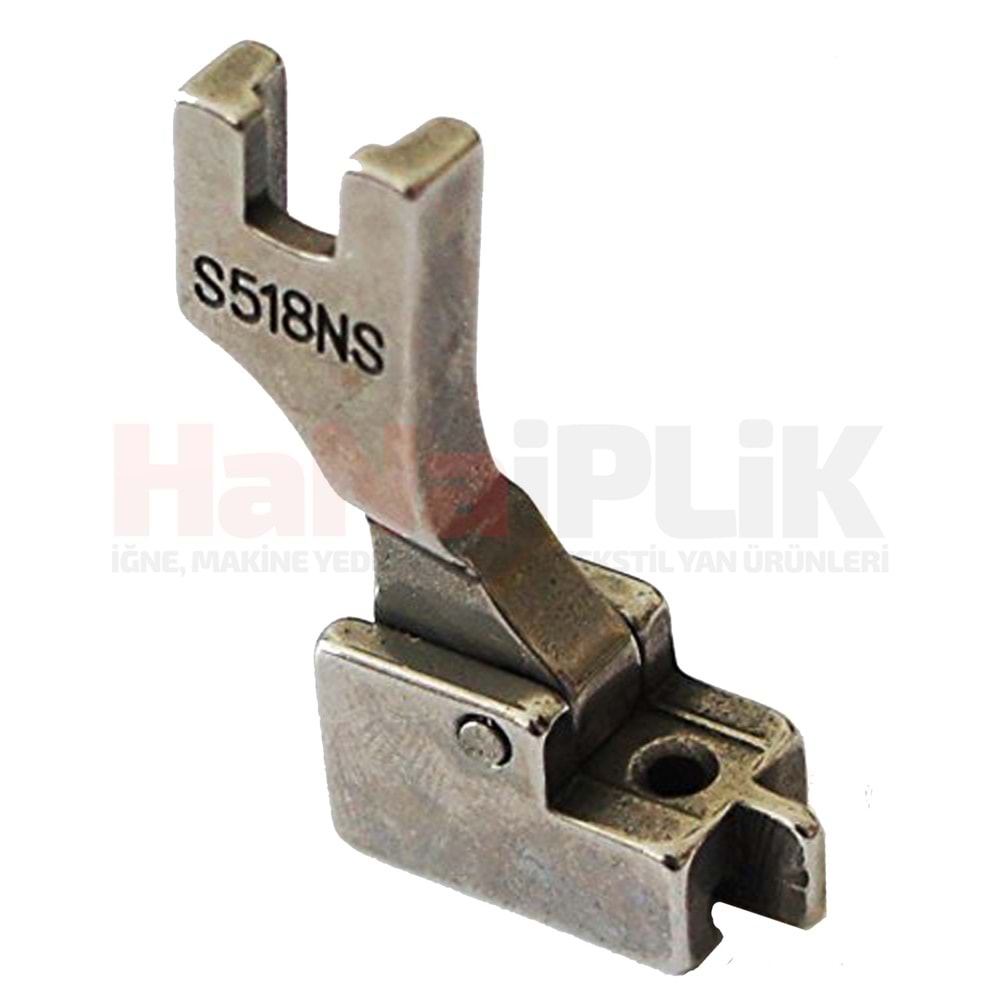 Düz Makine Gizli Fermuar Ayak Dar Tırnaklı / S518NS/DAYU