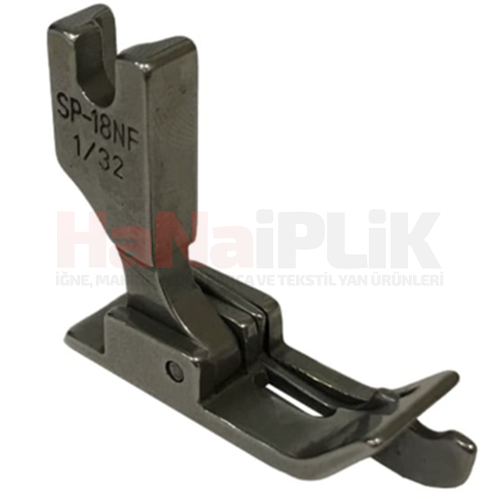 Düz Makine Yürüyen İğne Siperli Çima Ayak / SP-18NF 1/32