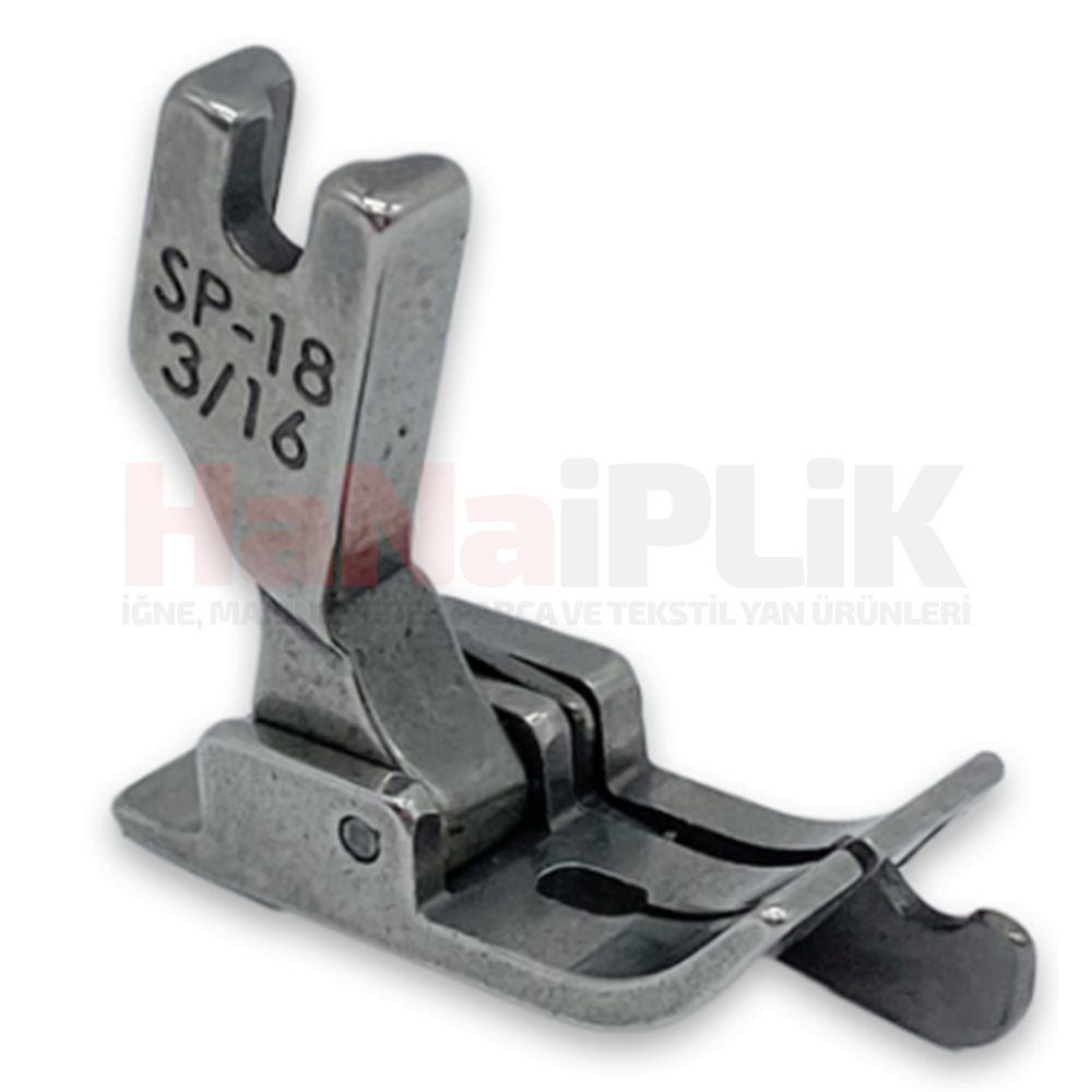 Düz Makine Çimalı Gazi Ayak Sağ (4.8mm) / SP18 3/16