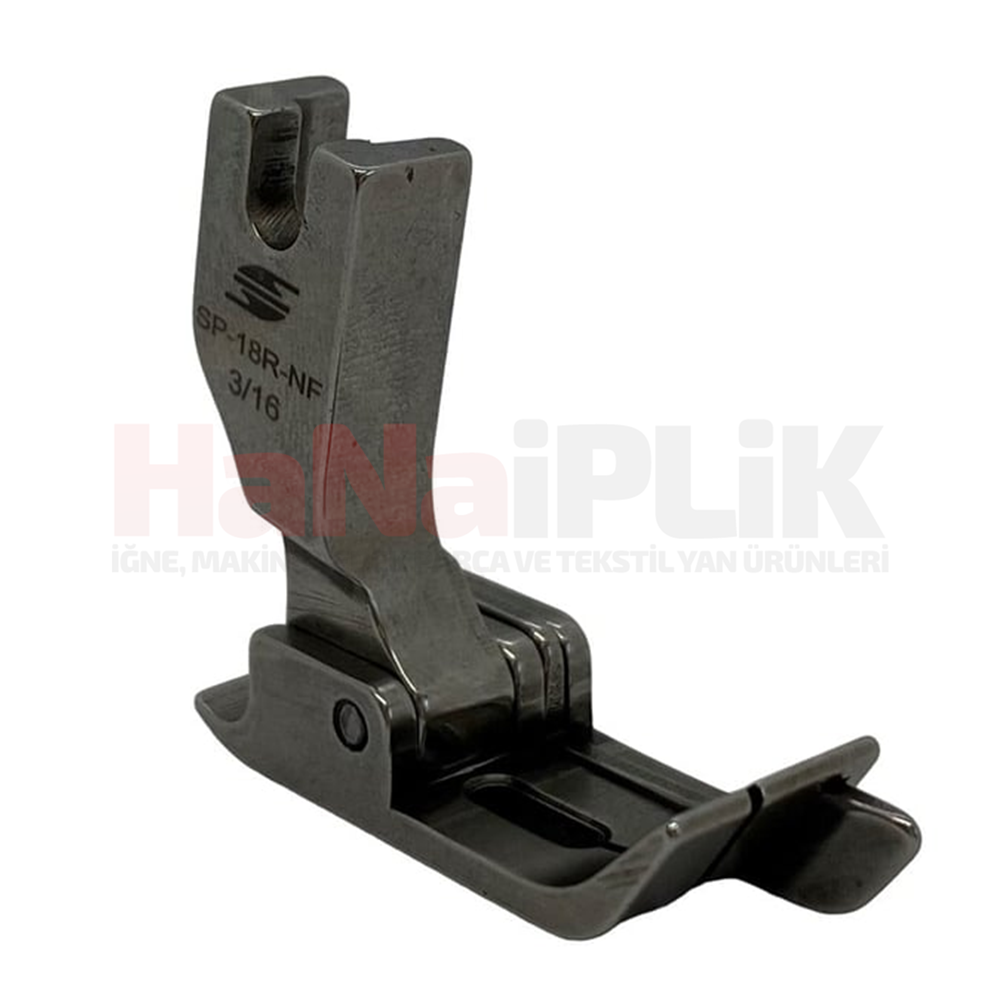 Düz Makine Yürüyen İğne Siperli Çima Ayak 4.8mm/ SP18-NF 3/16