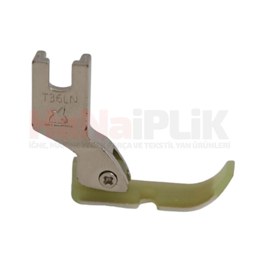Düz Makine Teflon Fermuar Ayak Sol / T36LN
