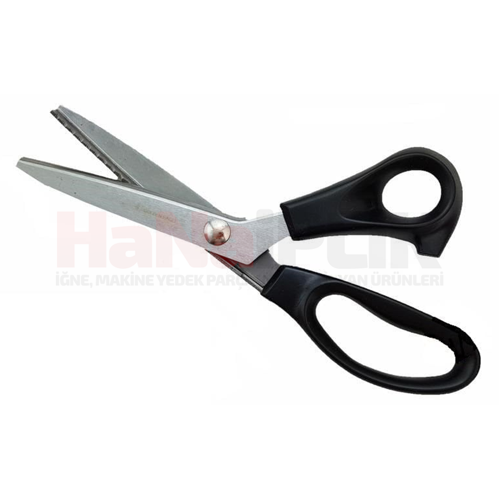 Plastik Saplı Sürfile Zikzak Makası 20cm / TC-230