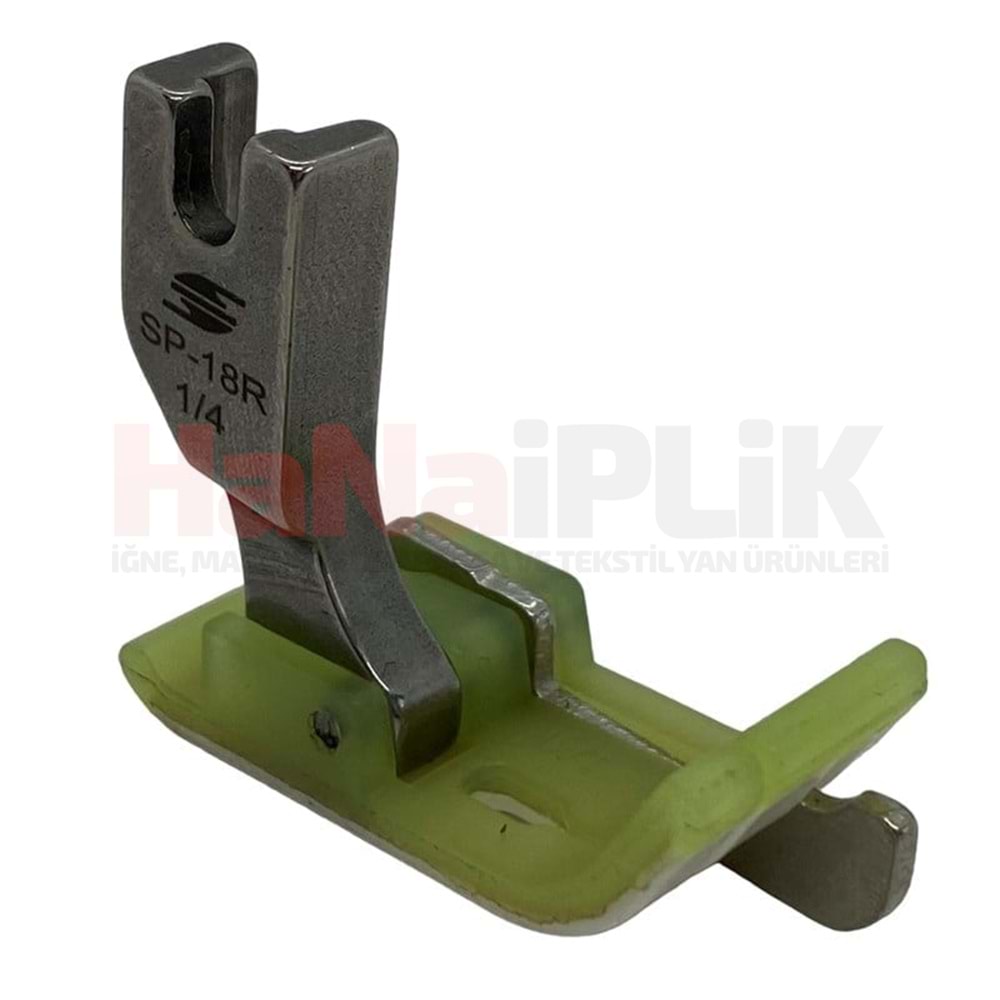 Düz Makina Çımalı Plastik Teflon Ayak Sağ (6.4mm) / TSP18 1/4