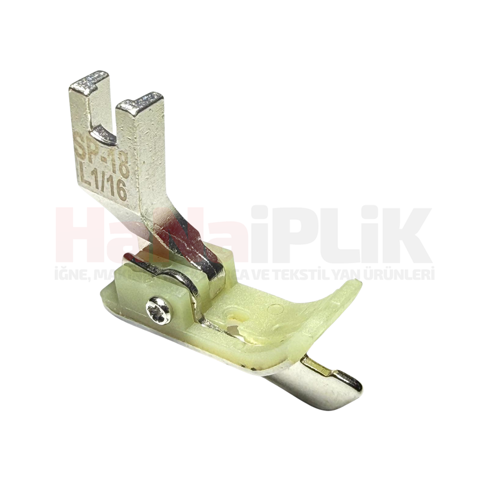Düz Makina Çımalı Plastik Teflon Ters Ayak Sol (1.6mm) / TSP18L 1/16