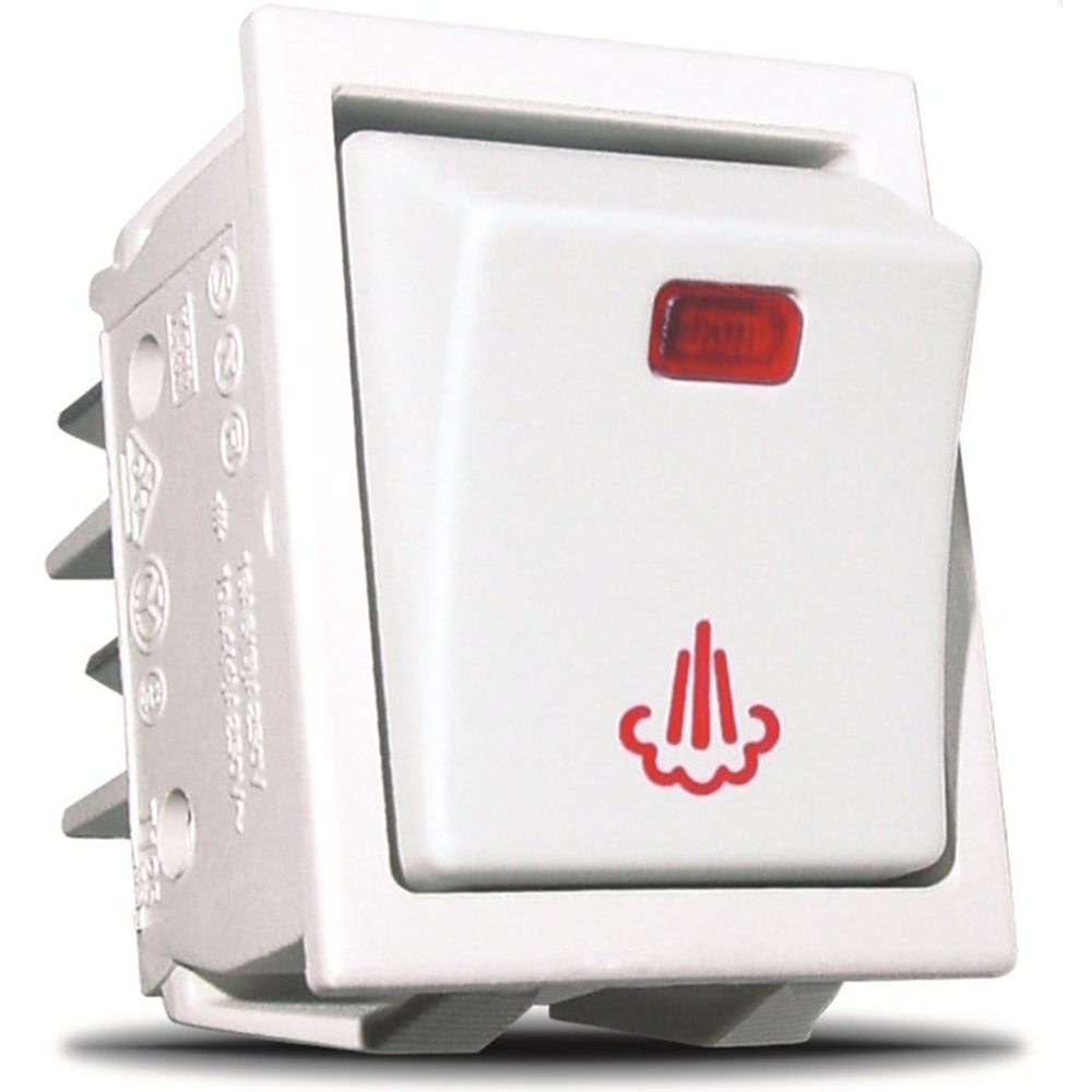 Ütü Buhar Ledli Büyük Anahtar 16 Amper / TY BA 02