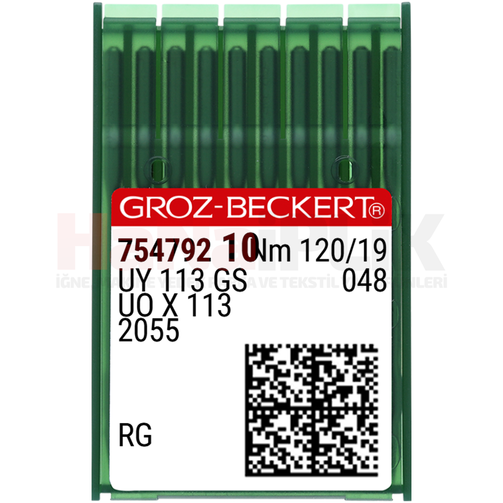 Kısa Lastik Dikiş İğnesi / UY 113 GS/2055/UOX113 120/19 (RG) (754792)