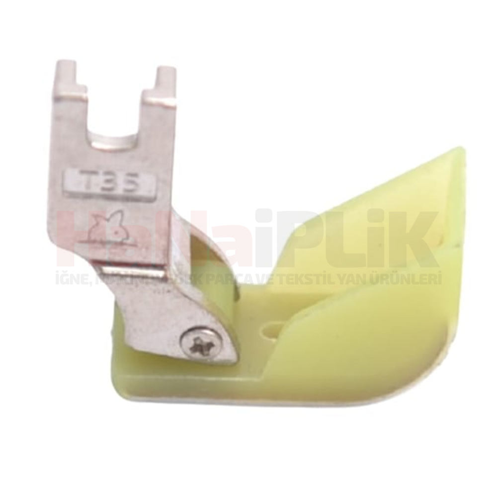 Düz Makine Elyaf Teflon Mont Ayak Önü Kapalı / YZA-30