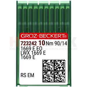Etek Baskı Makine İğnesi / 1669E EO/1715E/LWX1669E 90/14 (RS EM) (723242)