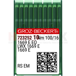 Etek Baskı Makine İğnesi / 1669E EO/1715E/LWX1669E 100/16 (RS EM) (723252)
