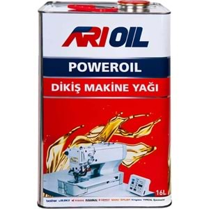 Arı Oil Dikiş Makine Yağı (Sarı) 16LT.