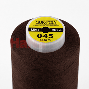 Gür-Poly (G0045) Renkli 120NO Dikiş İpliği 5000MT.