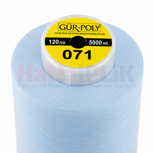 Gür-Poly (G0071) Renkli 120NO Dikiş İpliği 5000MT.