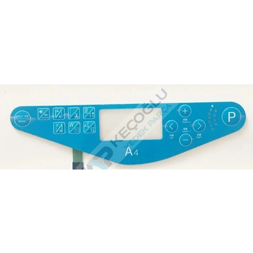 Jack A5 Düz Makina Ekran Panel Etiket / 13833012-A5